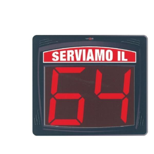 MARKIN DISPLAY ELIMINACODE NERO-ROSSO